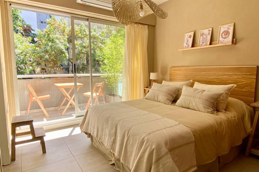 Apartamento Calido Mono Piscina Solarium Laundry Subte D 50mts Av Santa Fe Buenos Aires
